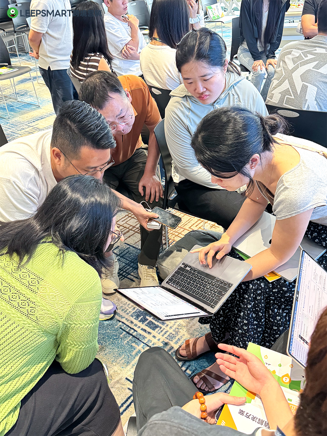 LEEPSMART 与 Meta 直播电商交流会小组共创现场